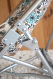 Poussette canne velours pour poupée Janis