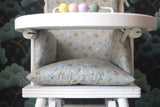 Coussin de chaise haute bébé en coton enduit Oeko-Tex / Noémie