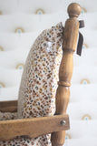 Coussin de chaise haute bébé en coton enduit Oeko-Tex / Léo