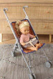 Poussette canne matelassée pour poupée / Jouet enfant d'imitation - Bloom