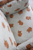 Coussin chaise haute en coton enduit - Hey bears !