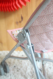 Poussette canne matelassée pour poupée / Jouet enfant d'imitation