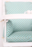☆ Coussin chaise haute en coton enduit ☆