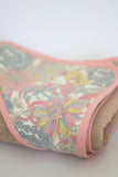 Cape de bain bébé Liberty Pink flowers