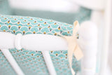☆ Coussin chaise haute en coton enduit ☆