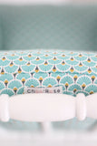 ☆ Coussin chaise haute en coton enduit ☆