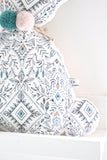 Lapin doudou déco fourrure