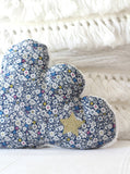 ☁ Coussin nuage fleurs ☁