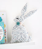 Lapin doudou déco fourrure