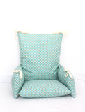 ☆ Coussin chaise haute en coton enduit ☆