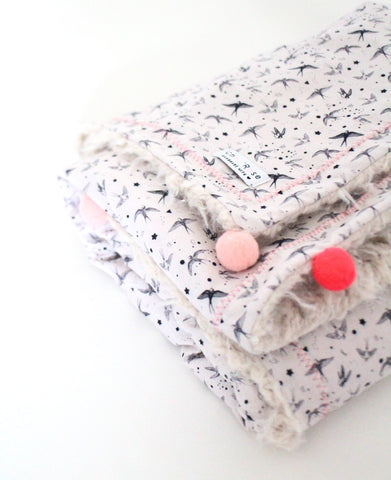 Plaid / Couverture bébé Swallow
