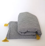 Couverture vichy et lange