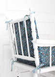 Coussin de chaise haute bébé en coton enduit Oeko-Tex / Confetti