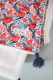 Couverture bébé / plaid fourrure bébé Bloom Oeko-Tex