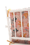 Coussin de chaise haute bébé en coton enduit Oeko-Tex / Jungle Banana