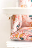 Coussin de chaise haute bébé en coton enduit Oeko-Tex / Jungle Banana