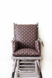 Coussin de chaise haute en coton enduit Oeko-Tex "Peacock"