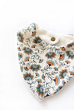 Bavoir bandana double gaze Oeko-Tex