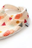 Bavoir bandana double gaze Oeko-tex - Cool Kids