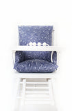 Coussin de chaise haute bébé en coton enduit Oeko-Tex / Yoko