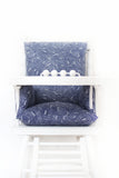 Coussin de chaise haute bébé en coton enduit Oeko-Tex / Yoko