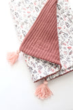 Couverture bébé naissance grosses mailles Oeko-Tex - Lily