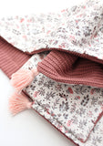Couverture bébé naissance grosses mailles Oeko-Tex - Lily