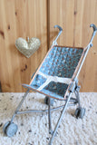 POUSSETTE CANNE MATELASSÉE POUR POUPÉE / JOUET ENFANT D'IMITATION