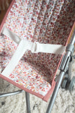 Poussette canne matelassée pour poupée / Romy