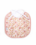 Bavoir bébé en coton enduit / Rose