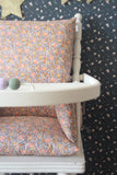 Coussin de chaise haute bébé en coton enduit Oeko-Tex / LOLA